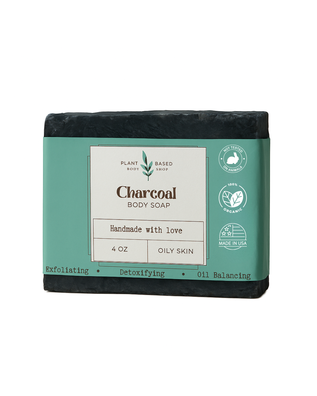 Charcoal Body Soap (Pore Detox)